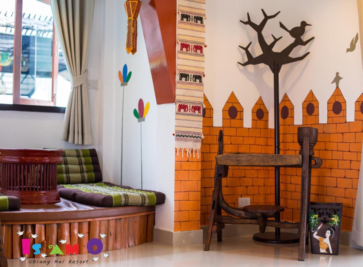 Is Am O Chiang Mai Resort Ban Ban San Sai Dış mekan fotoğraf